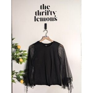 Leo & Viola Top Black Sz M